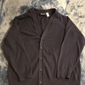 Place Kids Navy Cardigan Sweater
